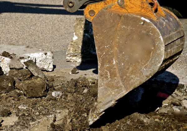 Cement Pad Demolition in Portland