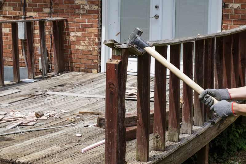 Fence Demolition detail